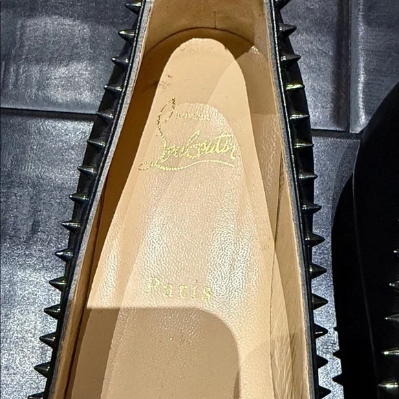Christian Louboutin spike flats - Picture 3 of 5